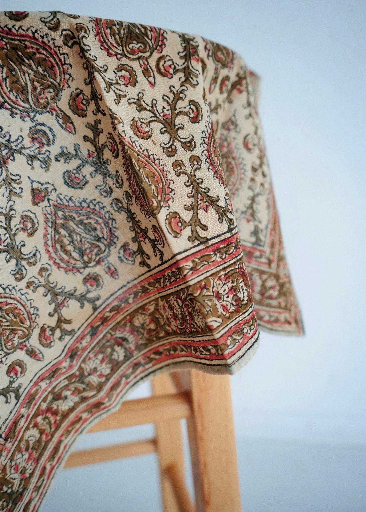 Mystic Vines -  Kalamkari Cotton Bandana