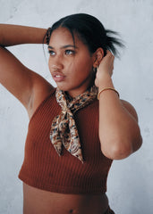 Autum Harvest  - Kalamkari Cotton Bandana