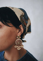 Swan Lake Melody - Limited Edition Hand Painted Cotton Bandana