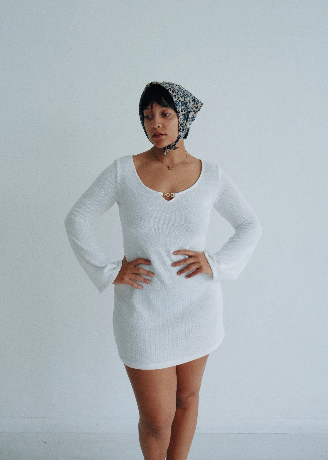 Sprouting Seeds - Kalamkari Cotton Bandana