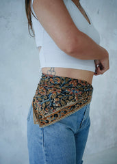 Lost in the Forest - Kalamkari Cotton Bandana