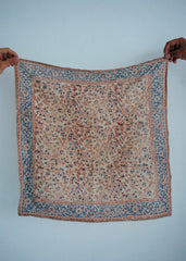Rosewood Blossom - Kalamkari Cotton Bandana
