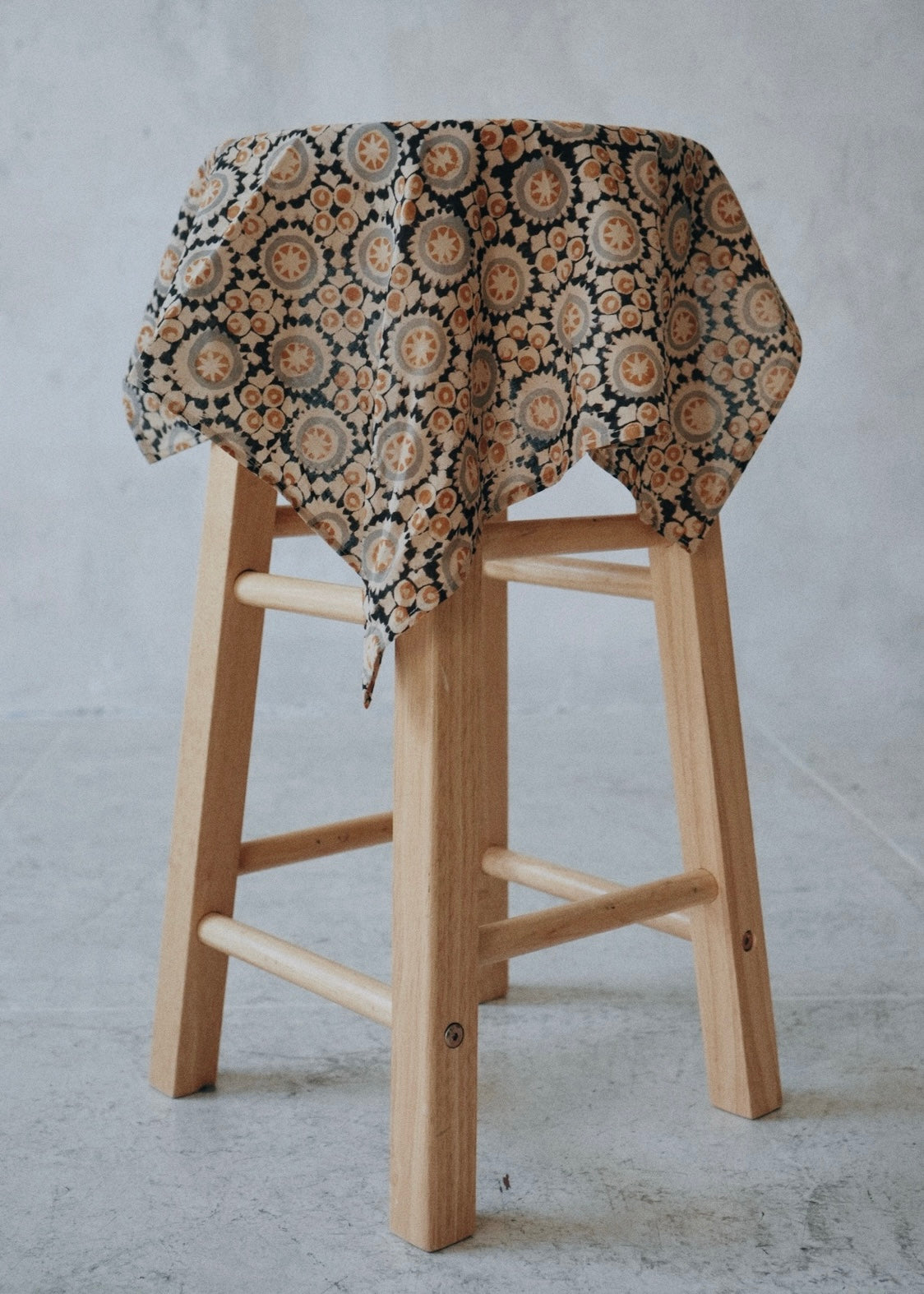 Crop Circle  - Kalamkari Cotton Bandana