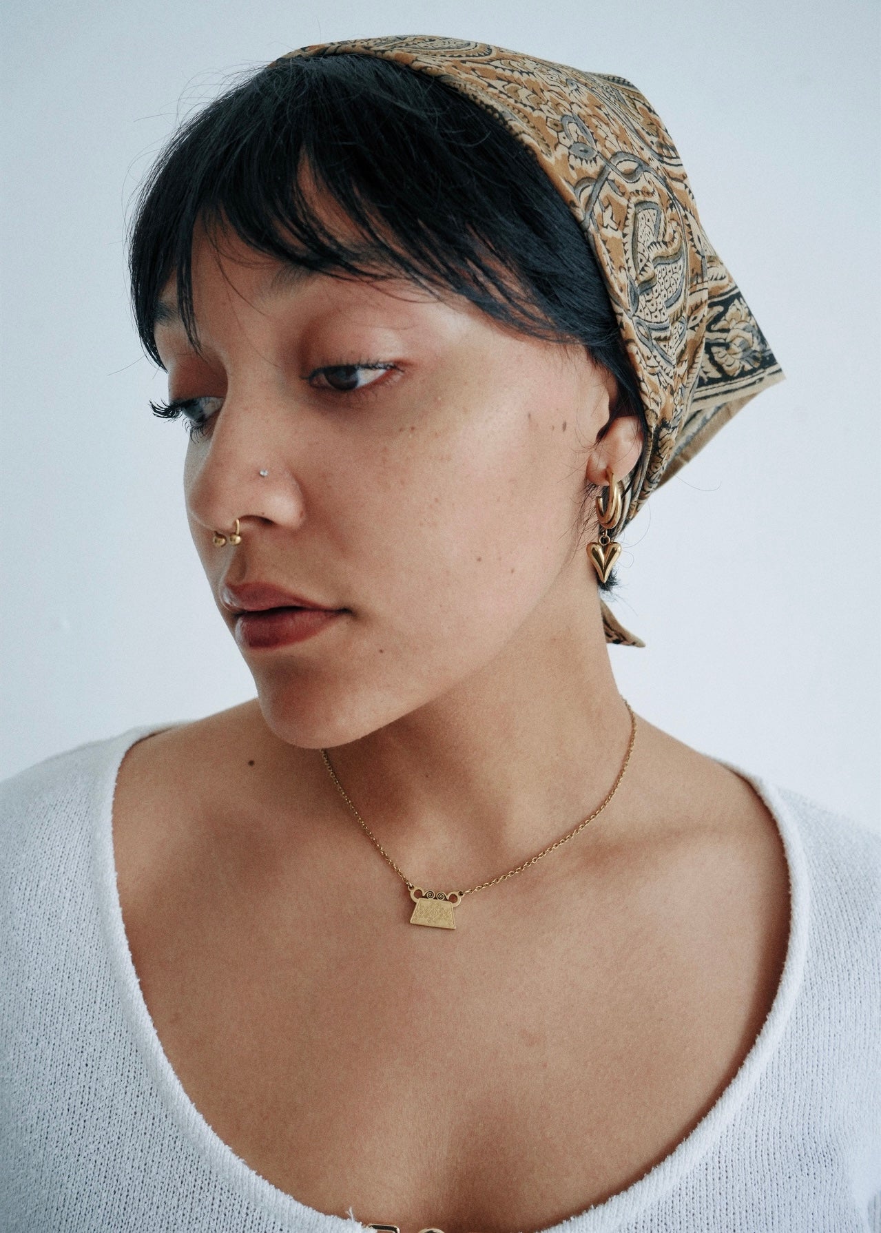 DragonFruit - Kalamkari Cotton Bandana