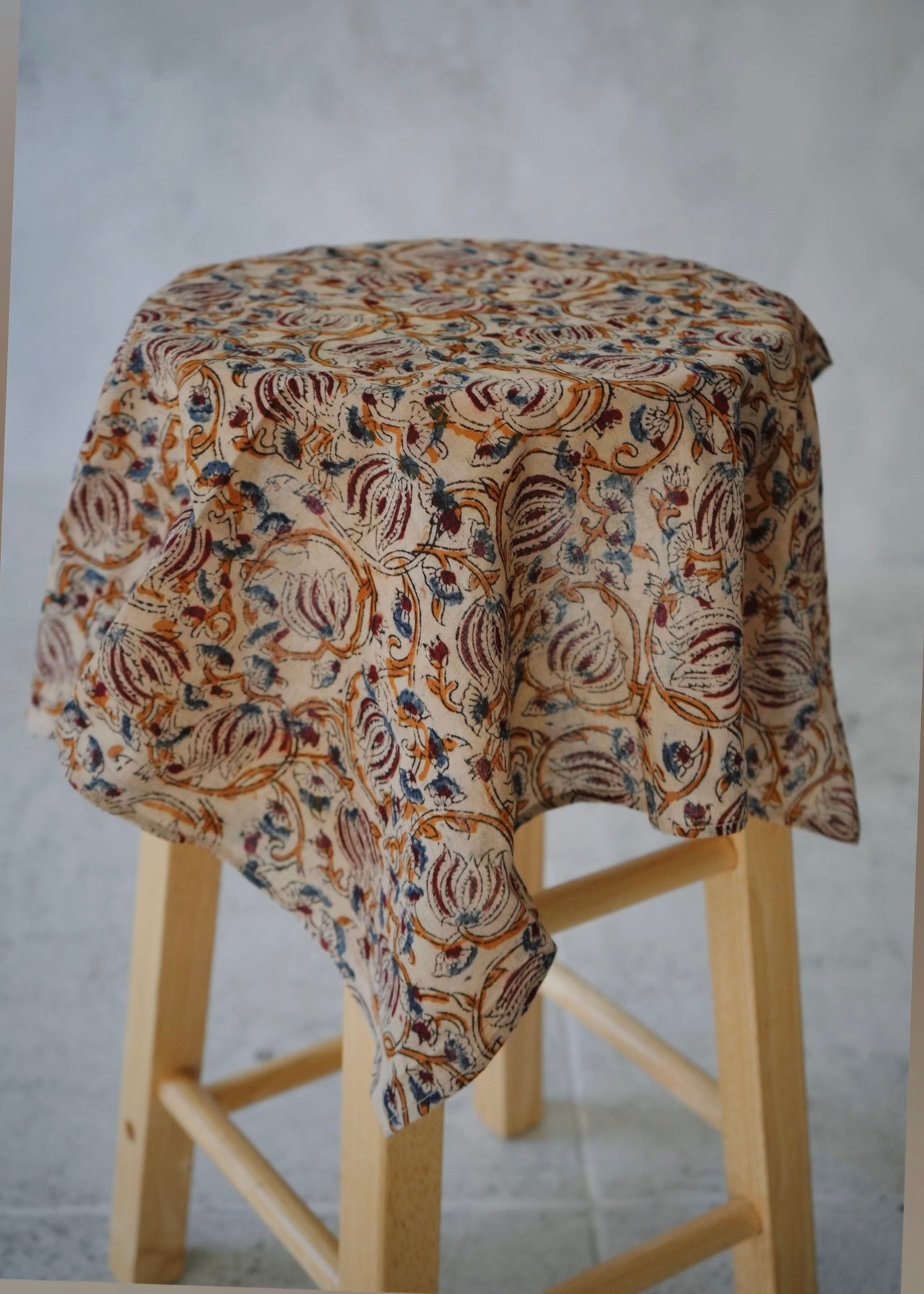 Autum Harvest  - Kalamkari Cotton Bandana