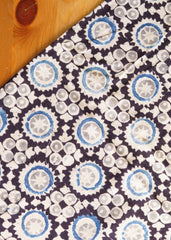 Blue Moon - Kalamkari Cotton XL Wrap