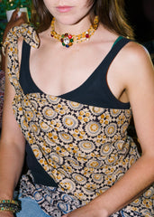 Crop Circle - Kalamkari Cotton XL Wrap