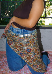 Royal Garden - Kalamkari Cotton XL Wrap