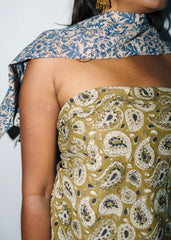 Emerald Wine -  Kalamkari Cotton XL Wrap