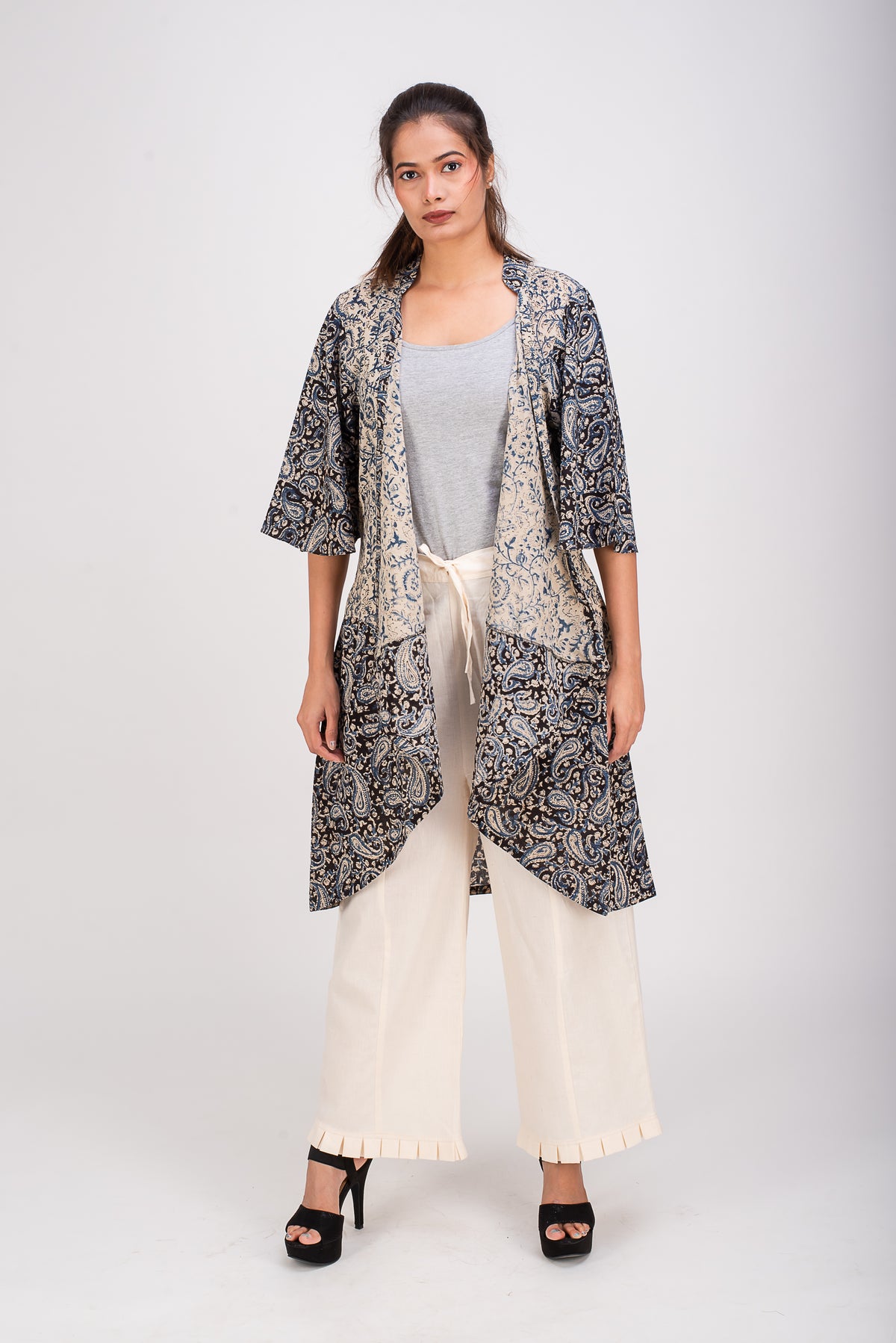 513- 153 Whitelotus "Kimono" Women's coat