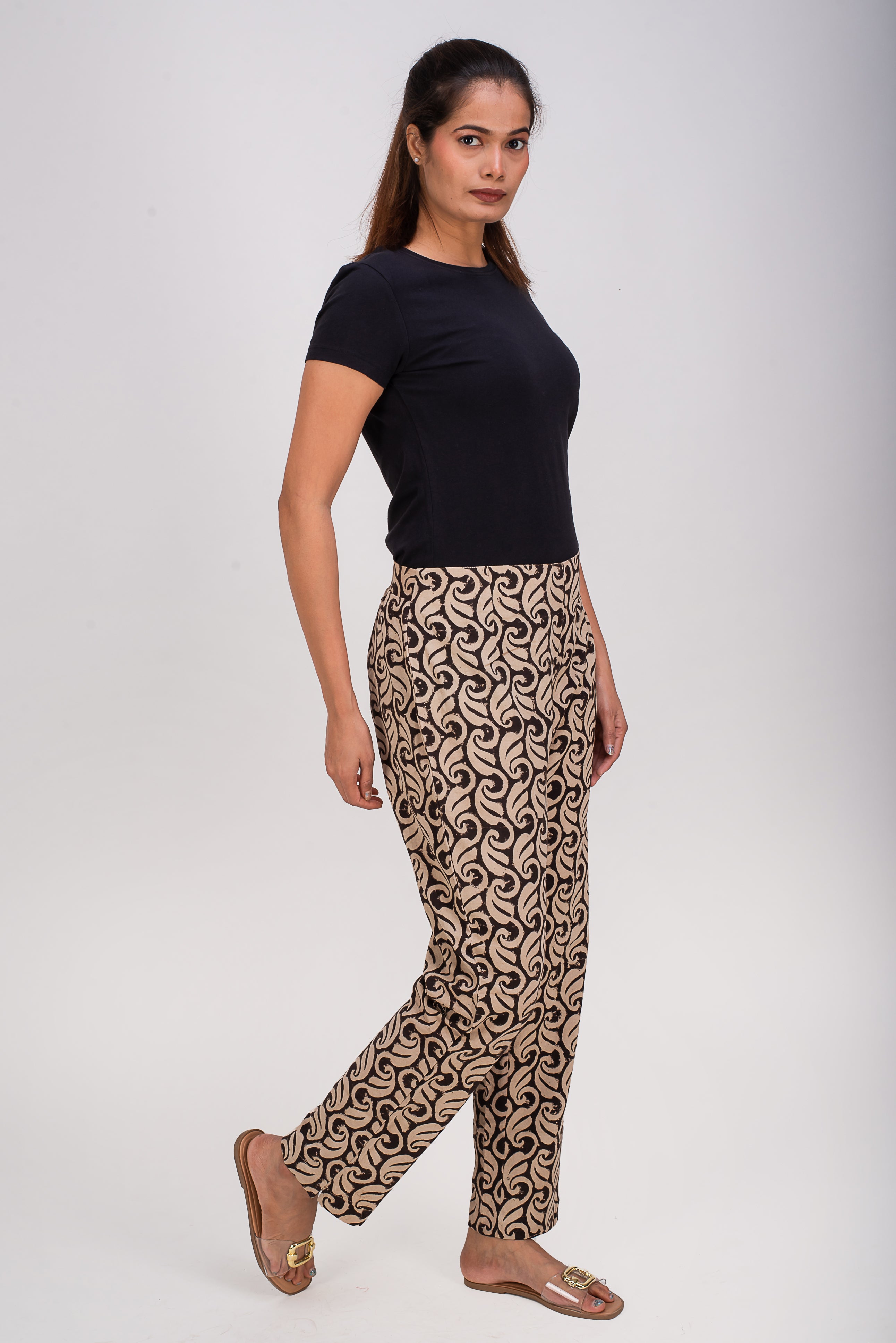 588-161 Whitelotus Womens Pencil Pants"Fanny"