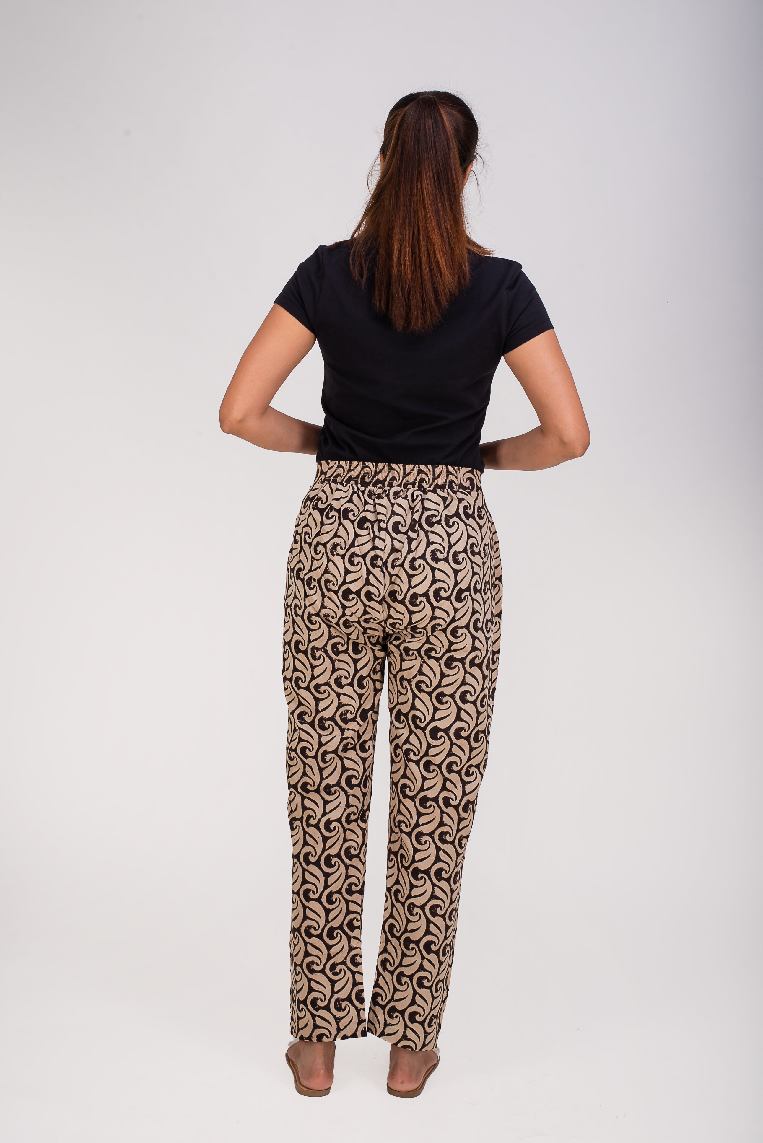 588-161 Whitelotus Womens Pencil Pants"Fanny"