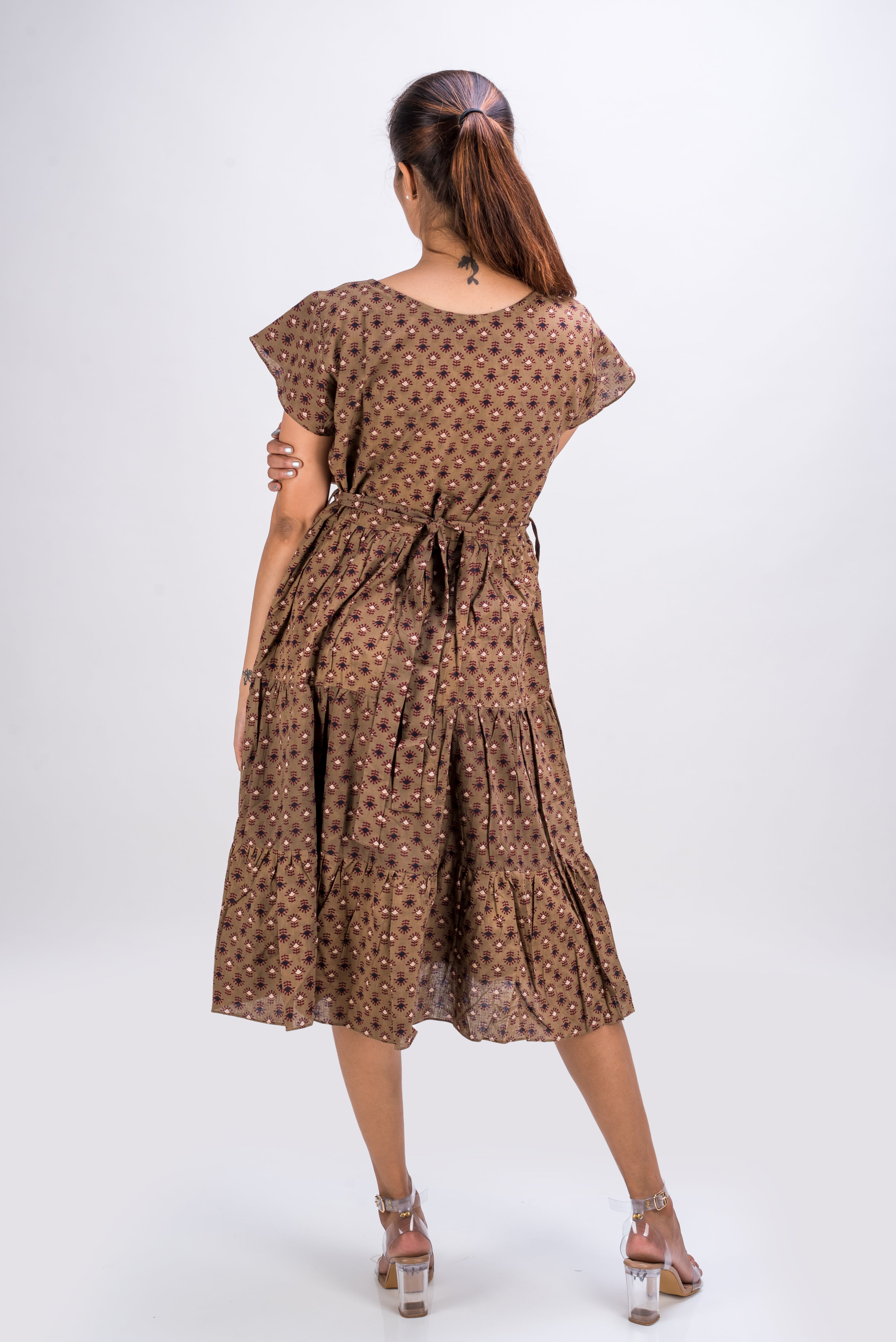 527-102  WhiteLotus "River" Women's Dress