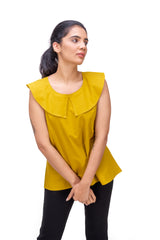 597-156 "Penny" Womens Peterpan Colored Top