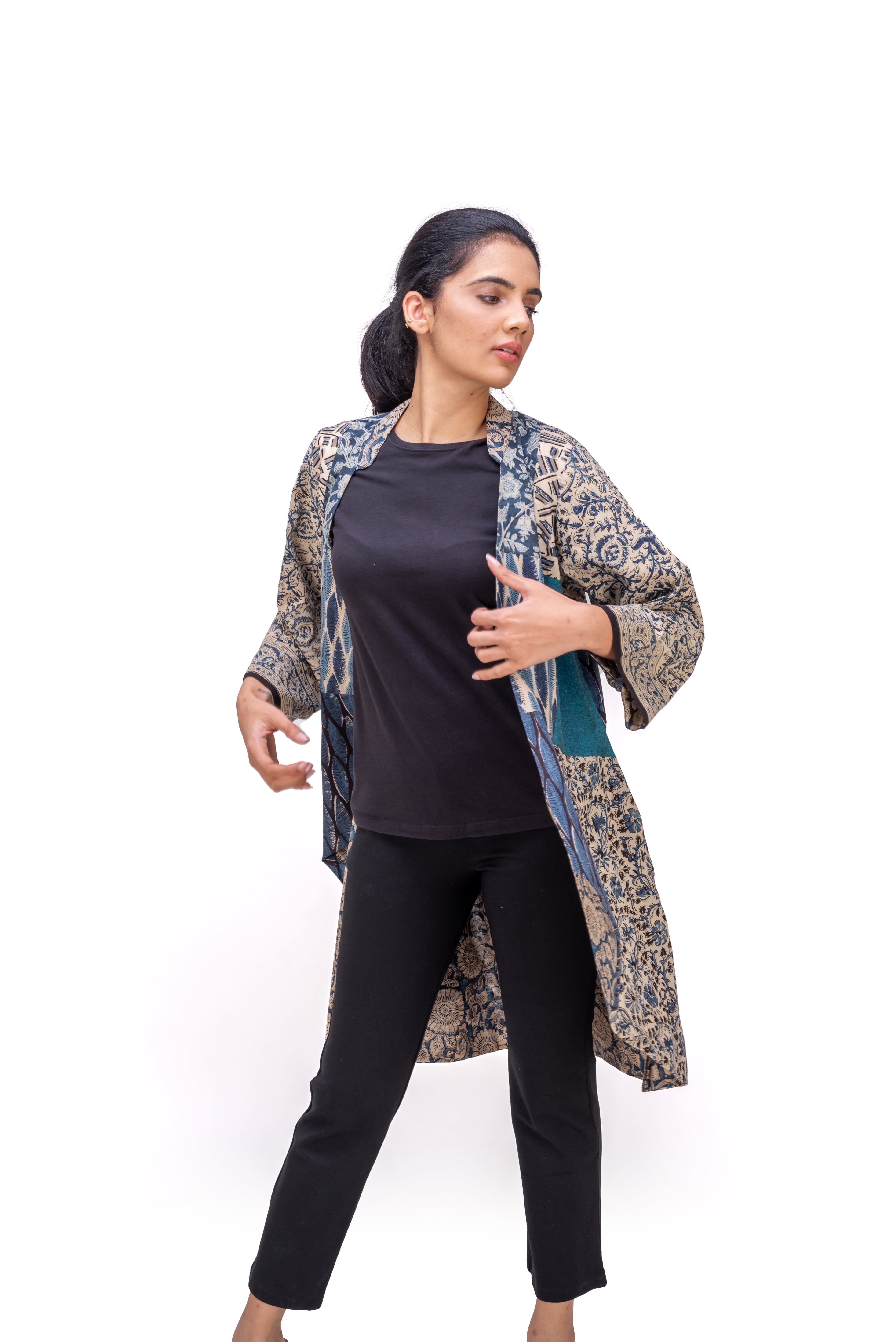 513-172 Whitelotus "Kimono" Women's coat