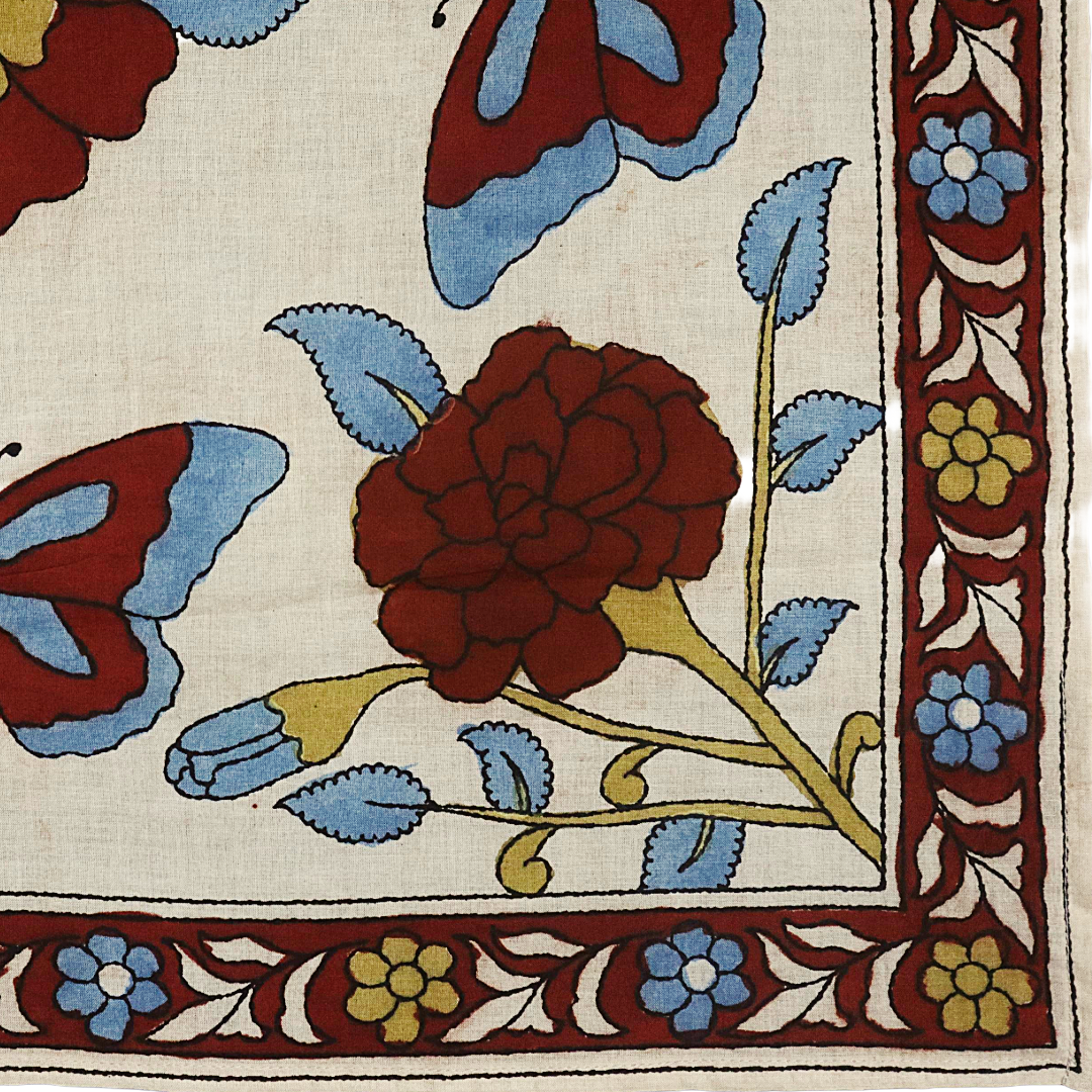 Crim. Butterfly Garden - Limited Hand Painted Cotton Bandana