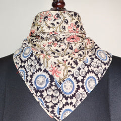 Floral Dream - Appliqué Border Bandana (KK1484-22)