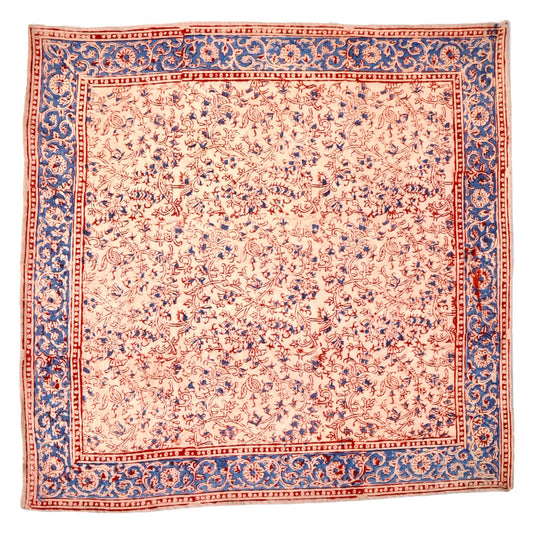 Rosewood Blossom - Kalamkari Cotton Bandana