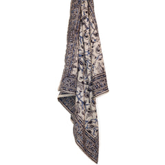 Ocean Breeze - Kalamkari Cotton Bandana