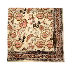 Autumn Leaf - Kalamkari Cotton Bandana (KK1436)