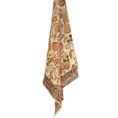 Autumn Leaf - Kalamkari Cotton Bandana (KK1436)