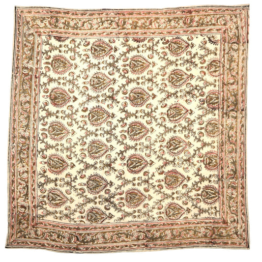 Mystic Vines -  Kalamkari Cotton Bandana