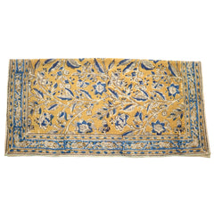 Sapphire Bloom - Kalamkari Cotton Bandana