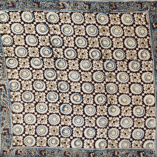 Bundled Moonlight - Kalamkari Cotton Bandana