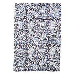 Indigo Mirage - Kalamkari Cotton Bandana (KK1495)