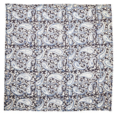 Indigo Mirage - Kalamkari Cotton Bandana (KK1495)