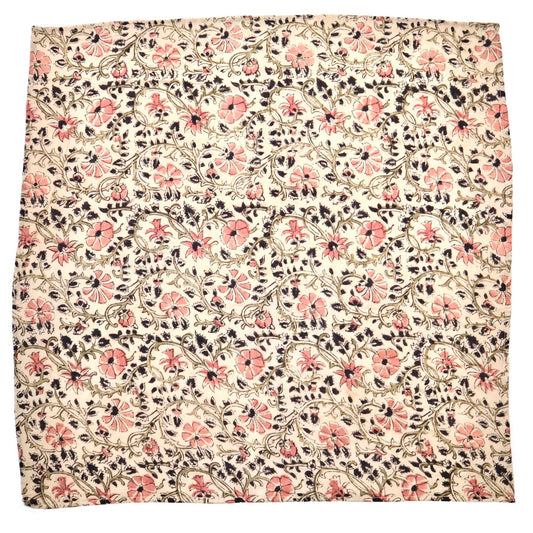 Blossom Breeze - Kalamkari Cotton Bandana