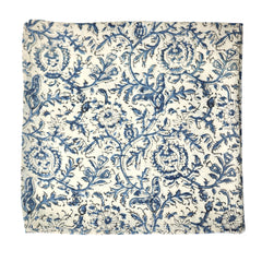 Blue Vine - Kalamkari Cotton Bandana