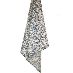 Blue Vine - Kalamkari Cotton Bandana