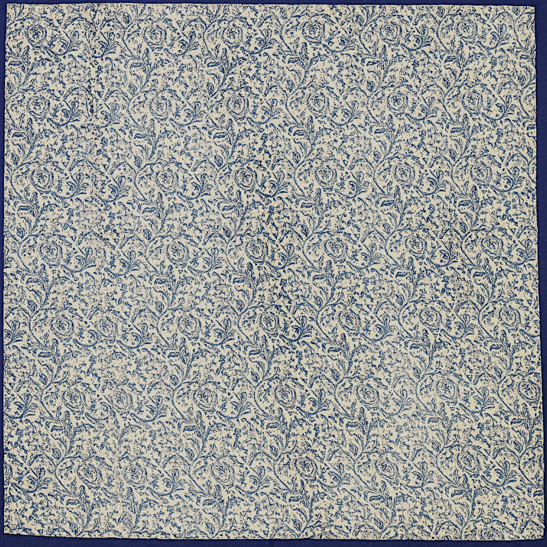 Blue Dandelions - XL Cotton Wrap