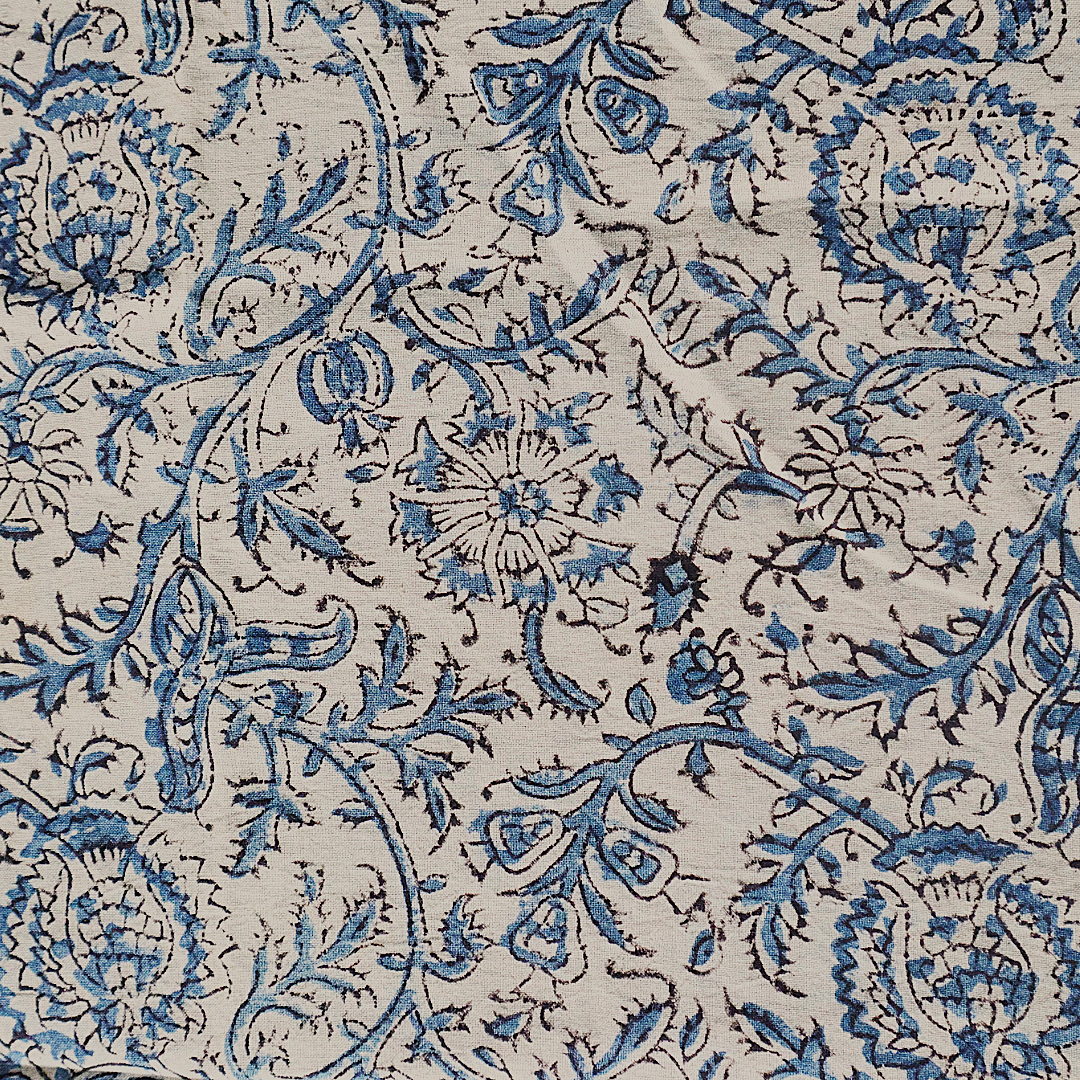 Blue Dandelions - XL Cotton Wrap