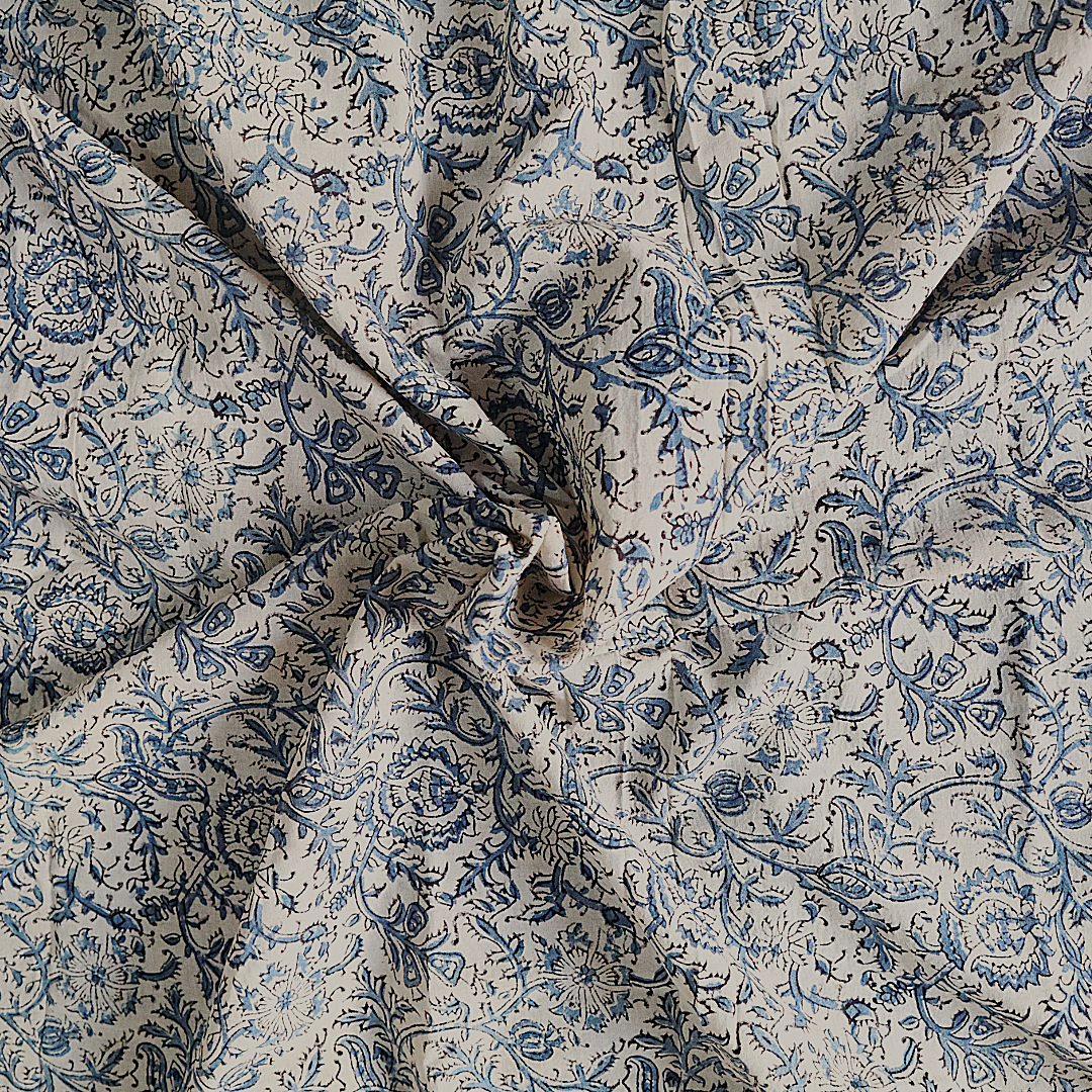 Blue Dandelions - XL Cotton Wrap