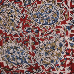 Chatusra Paisley - XL Cotton Wrap