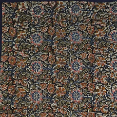 Black Flowers - XL Cotton Wrap