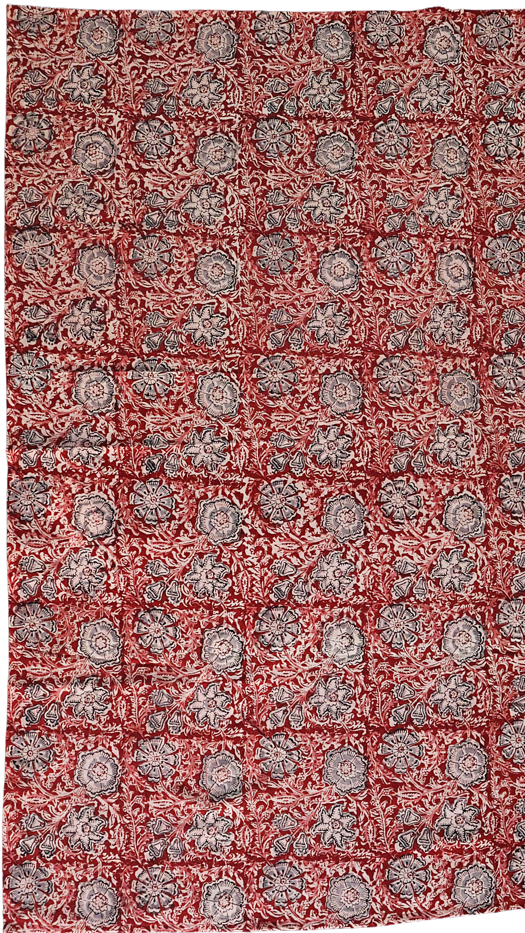 Crimson Blossom -  XL Cotton Wrap