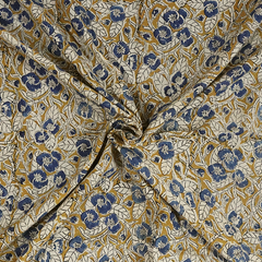 Blueberry Vine (Yellow) - XL Cotton Wrap