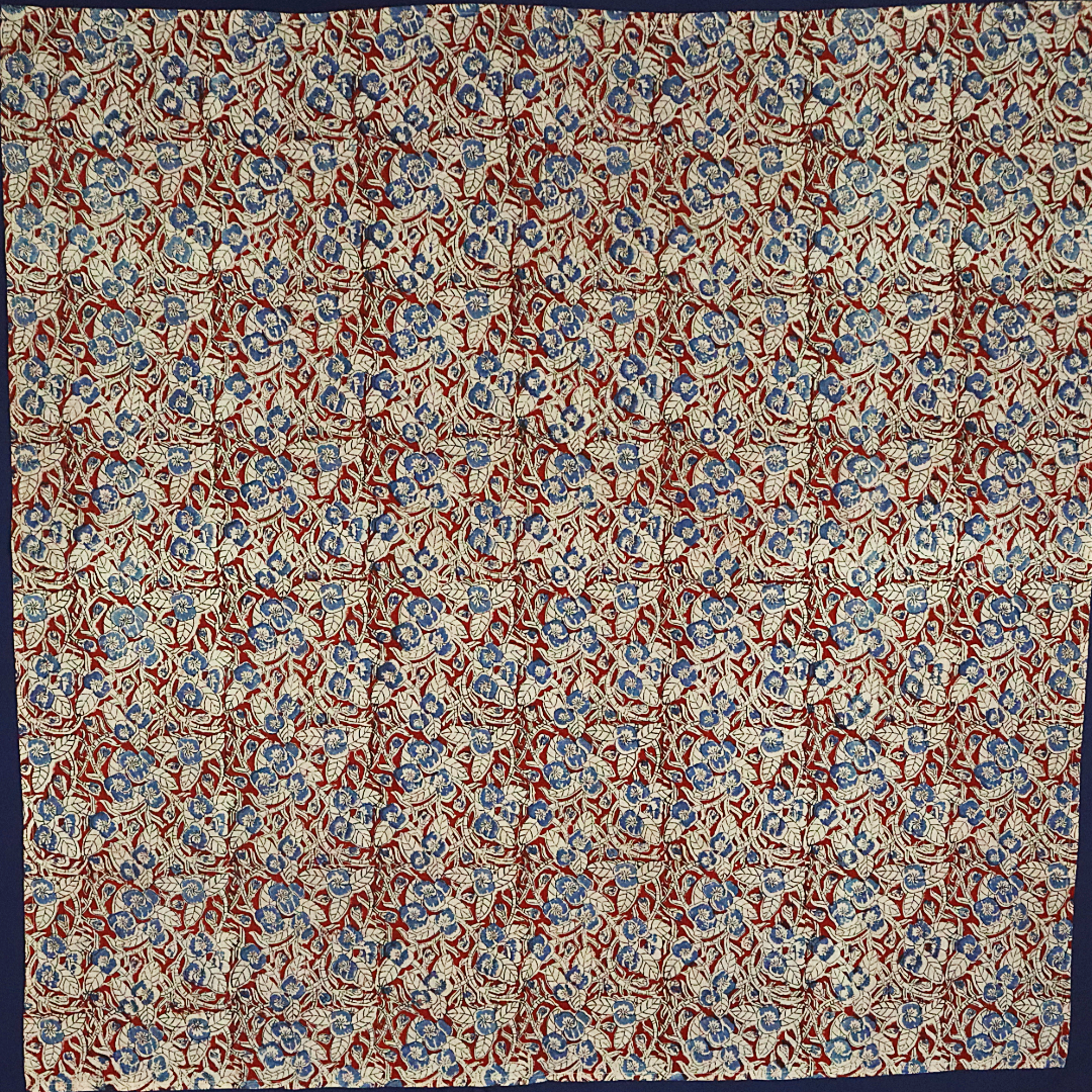 Blueberry Vine (Red) - XL Cotton Wrap