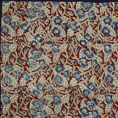 Blueberry Vine (Red) - XL Cotton Wrap