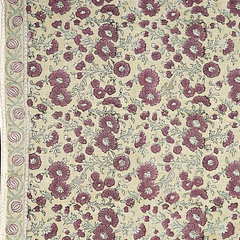 XL1020 — Cotton XL Wrap (44" × 44") - Hand Block Printed