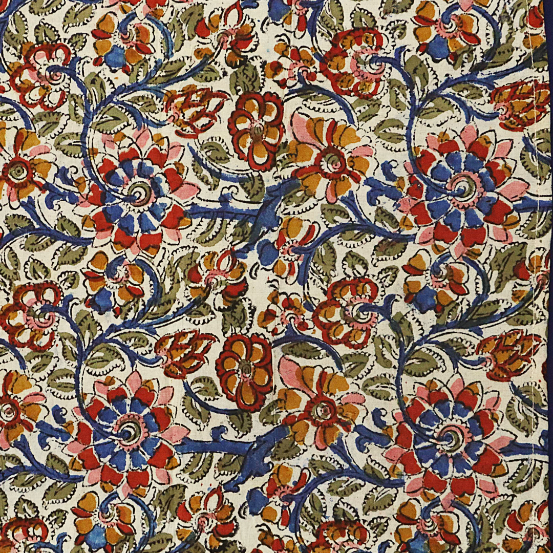 Royal Garden - Kalamkari Cotton XL Wrap