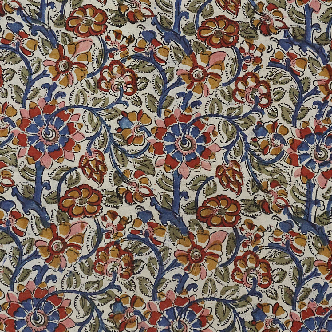 Royal Garden - Kalamkari Cotton XL Wrap