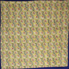 XL1026 — XL Cotton Wrap (44" × 44") - Hand Block printed