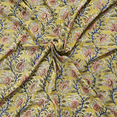 XL1026 — XL Cotton Wrap (44" × 44") - Hand Block printed