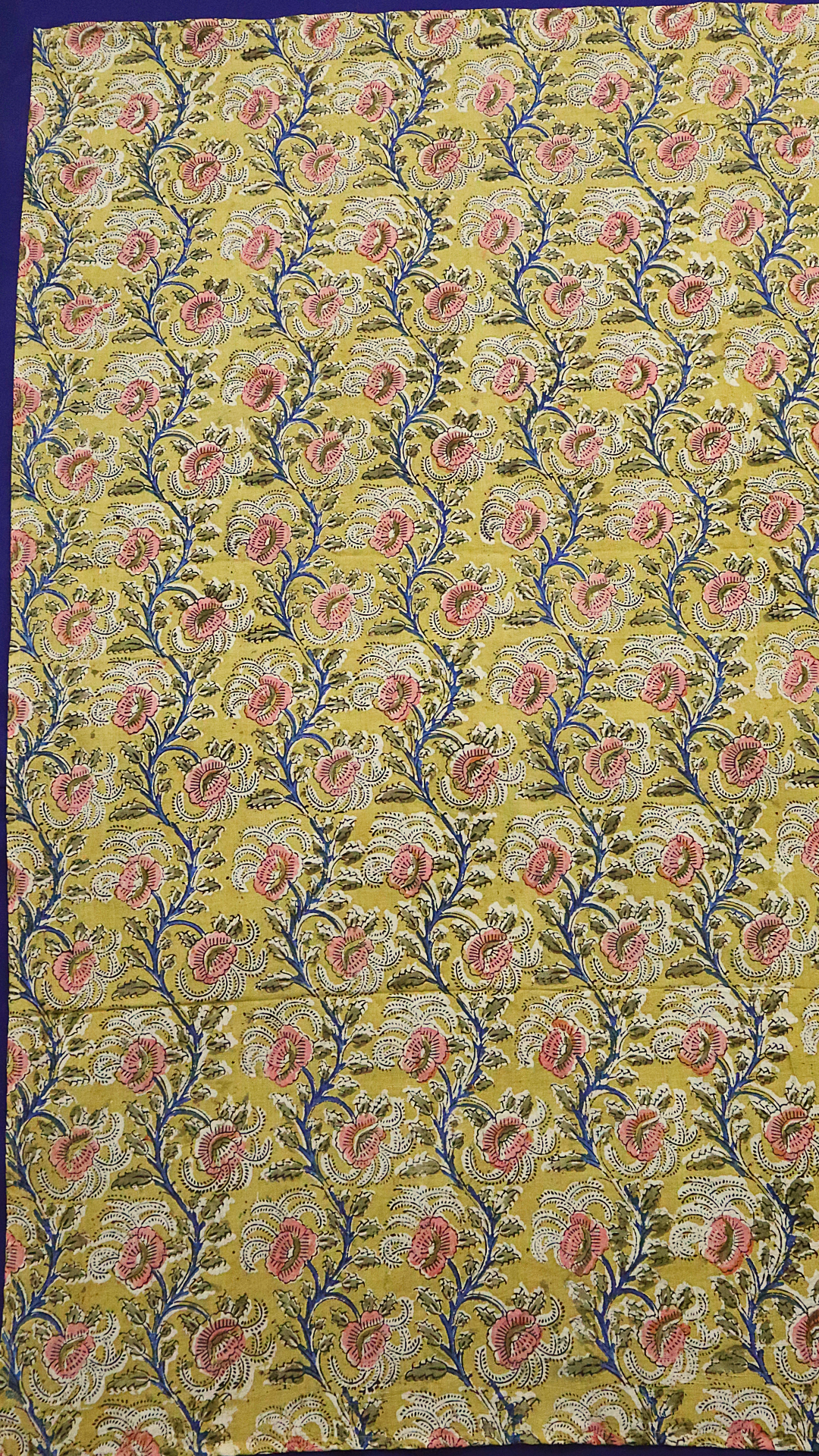 XL1026 — XL Cotton Wrap (44" × 44") - Hand Block printed