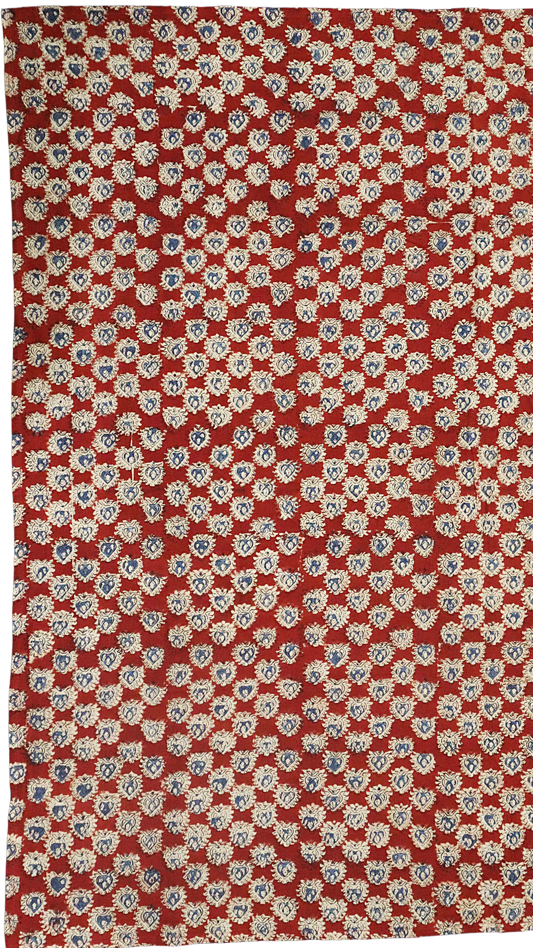 Diya's Flame - XL Cotton Wrap - Hand Block Printed