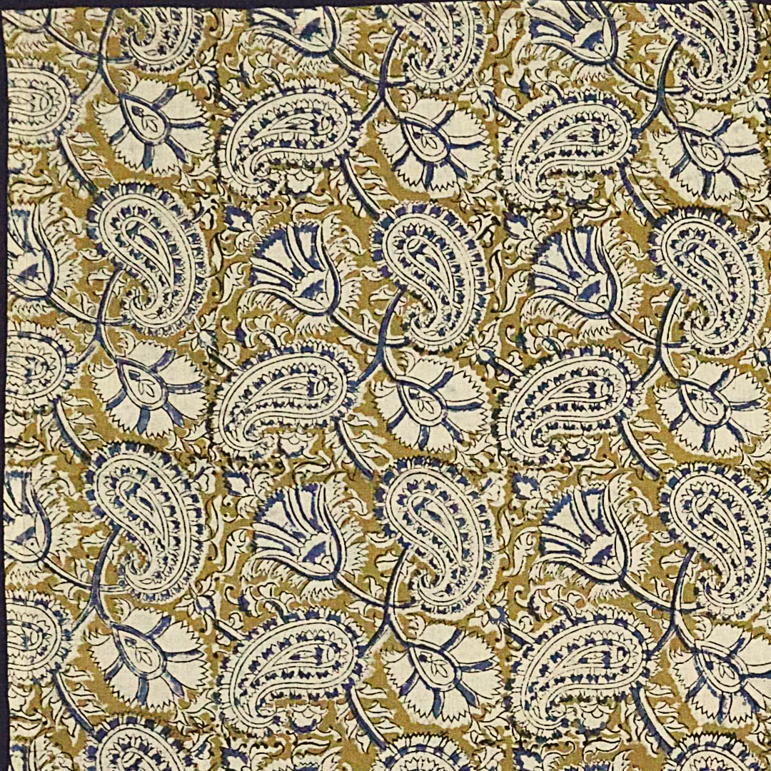 Twilight Paisley - XL Cotton Wrap - Hand Block Printed